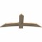 Ekena Millwork Bellingham Rough Sawn Timber Gable Bracket, Douglas Fir, 60"W x 25"H x 2"D x 6"F, 10/12 Pitch GBW060X25X0206BEL00RDF - alternate 4